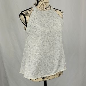{W5} Going out top Tank top silver threading sz small